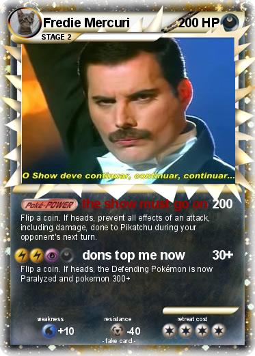 Pokemon Fredie Mercuri