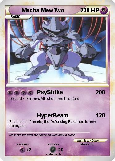 Pokemon Mecha MewTwo