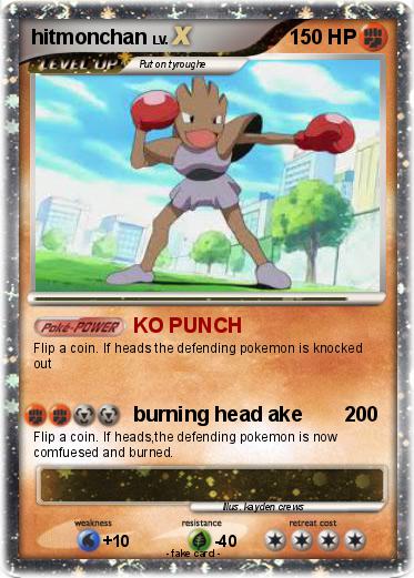 Pokemon hitmonchan