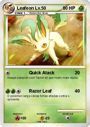 Pokemon Leafeon Lv.50