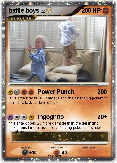 Pokemon battle boys