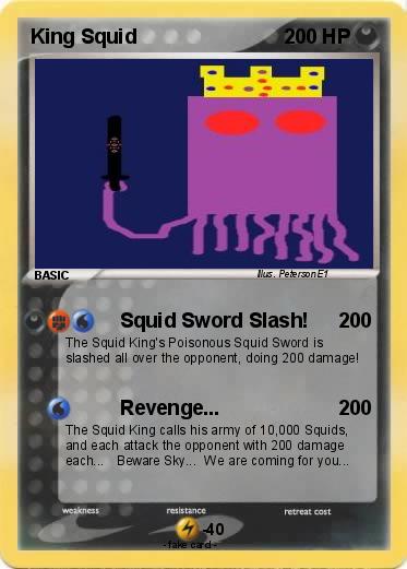 Pokemon King Squid