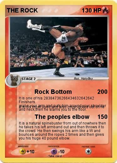 Pokemon THE ROCK