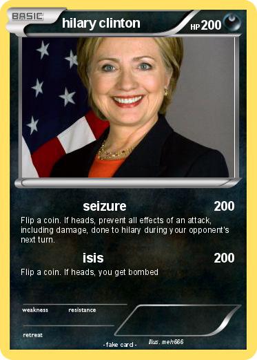 Pokemon hilary clinton