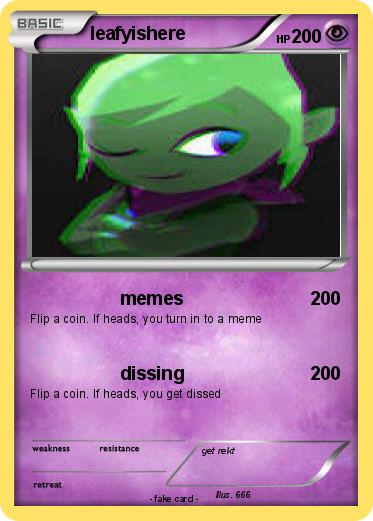 Pokemon leafyishere