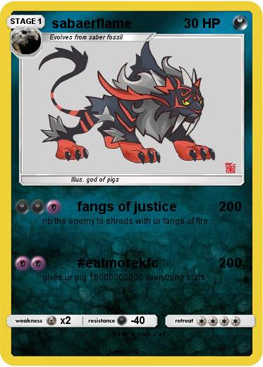 Pokemon sabaerflame