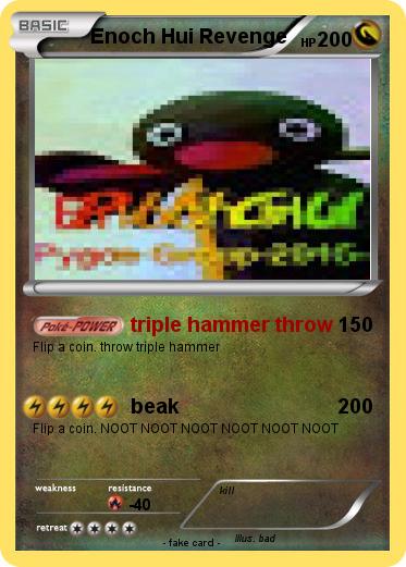 Pokemon Enoch Hui Revenge