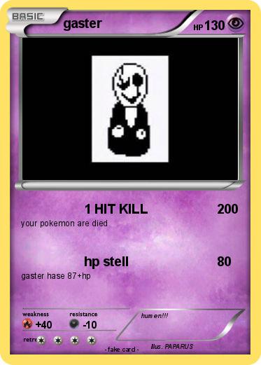 Pokemon gaster