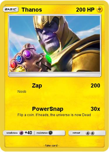 Pokemon Thanos