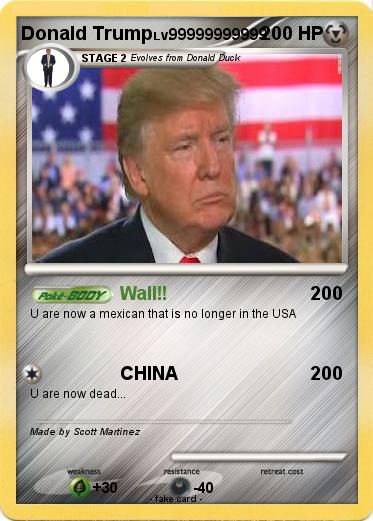 Pokemon Donald Trump