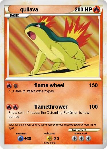 Pokemon quilava