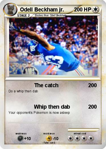 Pokemon Odell Beckham jr.