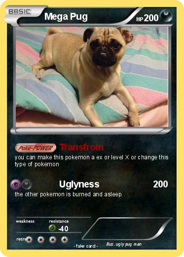 Pokemon Mega Pug