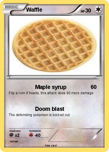 Pokemon Waffle