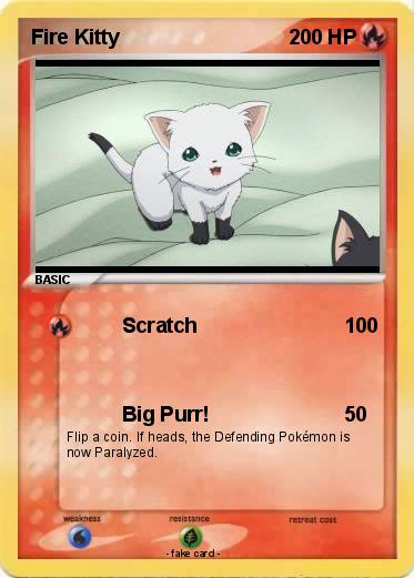 Pokemon Fire Kitty