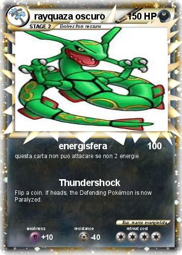 Pokemon rayquaza oscuro