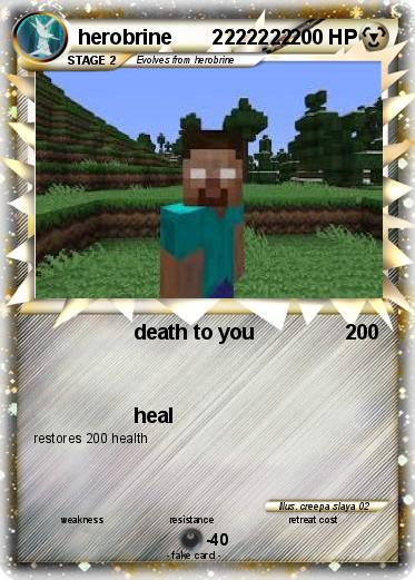 Pokemon herobrine       2222222