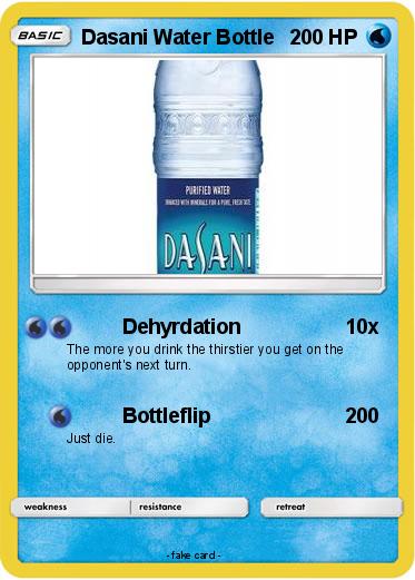 Pokemon Dasani Water Bottle