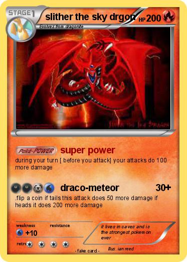 Pokemon slither the sky drgon