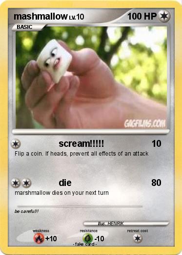 Pokemon mashmallow