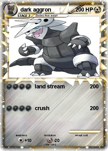 Pokemon dark aggron