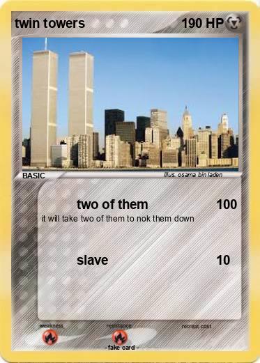 Pokemon twin towers