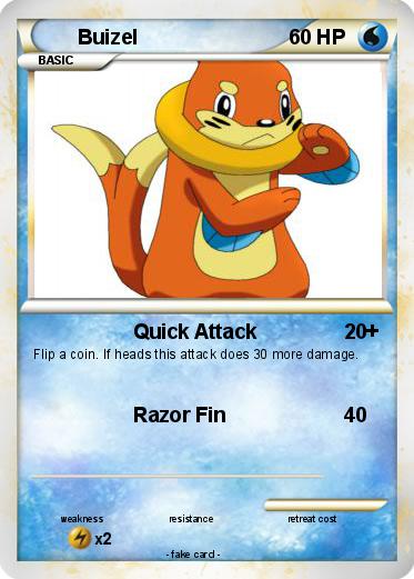 Pokemon Buizel