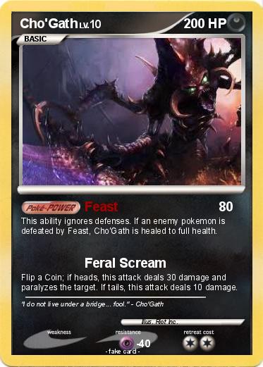 Pokemon Cho'Gath