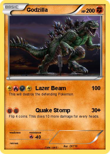 Pokemon Godzilla