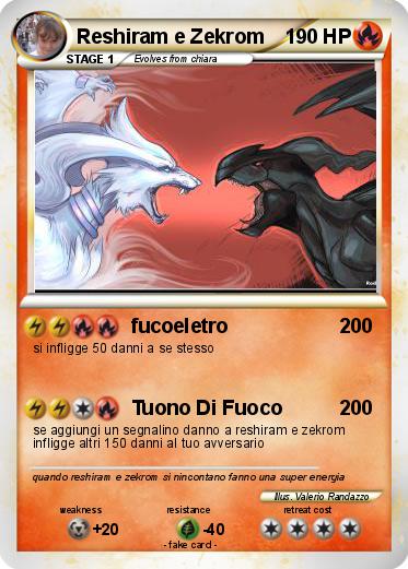 Pokemon Reshiram e Zekrom