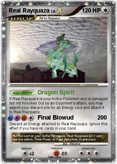 Pokemon Real Rayquaza