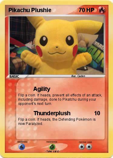 Pokemon Pikachu Plushie