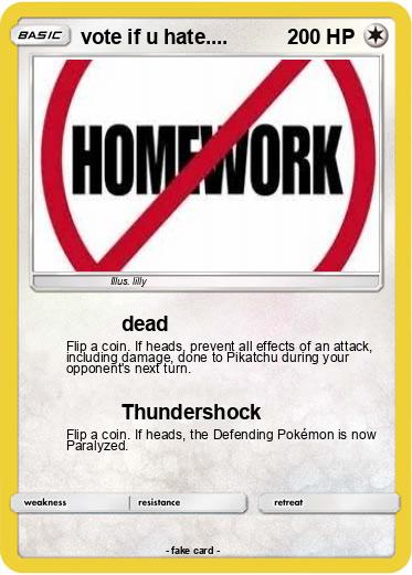 Pokemon vote if u hate....