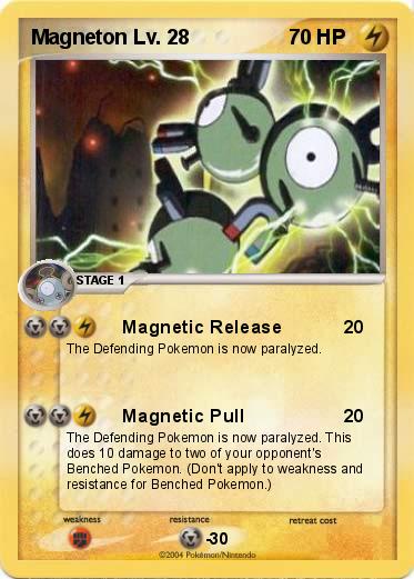 Pokemon Magneton Lv. 28