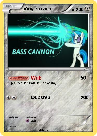 Pokemon Vinyl scrach