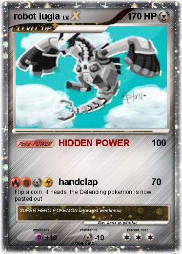 Pokemon robot lugia