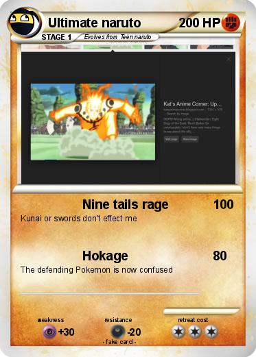 Pokemon Ultimate naruto