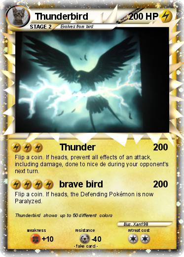 Pokemon Thunderbird