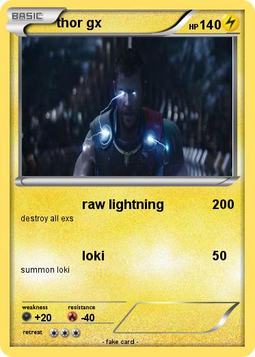 Pokemon thor gx