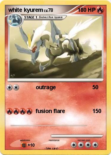 Pokemon white kyurem