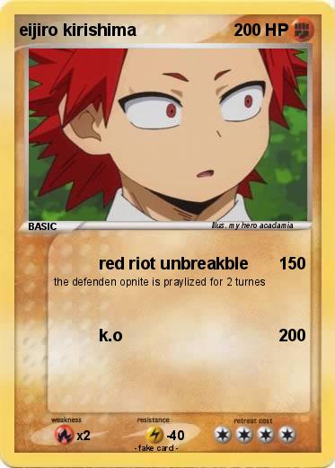 Pokemon eijiro kirishima