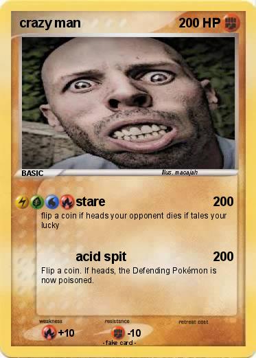 Pokemon crazy man