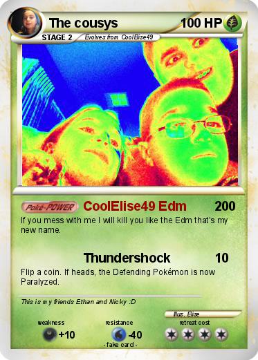 Pokemon The cousys