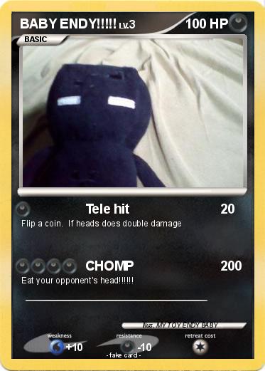 Pokemon BABY ENDY!!!!!