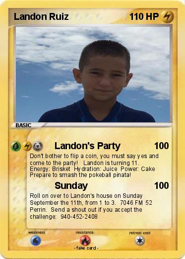 Pokemon Landon Ruiz