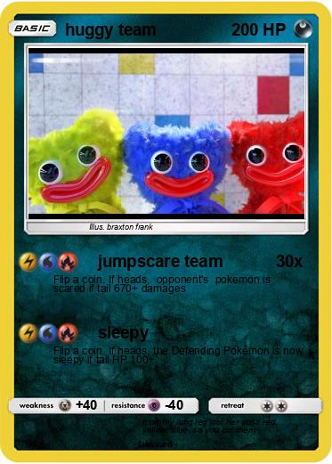 Pokemon huggy team