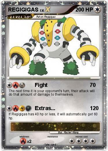Pokemon REGIGIGAS