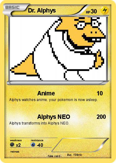Pokemon Dr. Alphys
