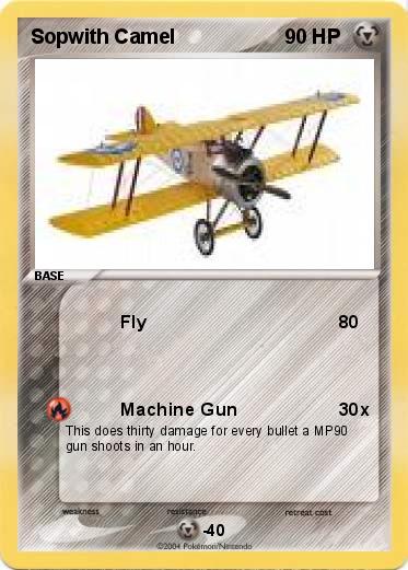 Pokemon Sopwith Camel