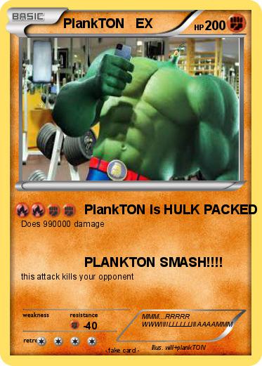 Pokemon PlankTON   EX
